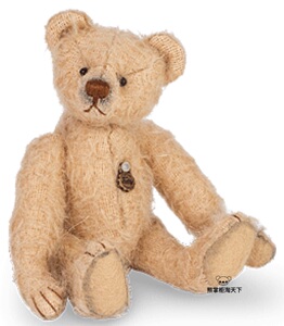 hermann赫曼红标2020年乔治迷你泰迪熊/13cm/限定150只/生日礼物