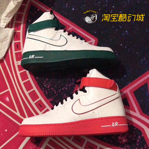 nike air force 1 af1红绿鸳鸯3m反光空军一号高帮板鞋ck4581-110