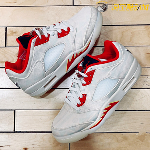 airjordan5aj5cny中国年白红刮刮乐撕撕乐低帮dd2240100