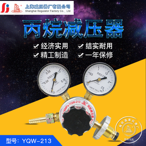 YQW-213丙烷减压器稳压调压阀压力表上海减压器厂正品