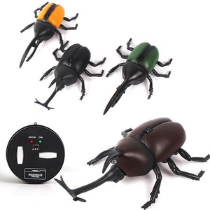 无线遥控甲虫电动玩具创意儿童3岁男孩玩具玩具智能动物宝宝玩具