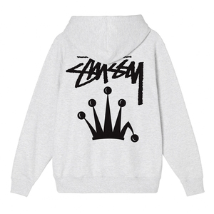 stussy stock crown hoodie 小皇冠logo 休闲帽衫卫衣 男款