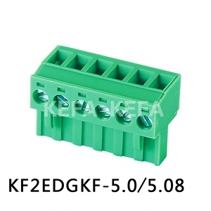KF2EDGKF/RF/LF-5.0/5.08mm 导轨 电子模组 模块盒 专用 接线端子