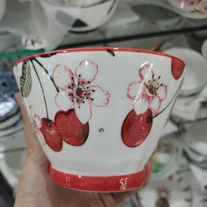 lin845678淘宝元宝新款植物碗陶瓷美特隆碗盘餐具家用吃饭餐盘菜盘