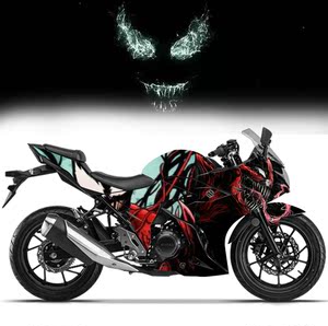 毒液男主角的摩托车图片