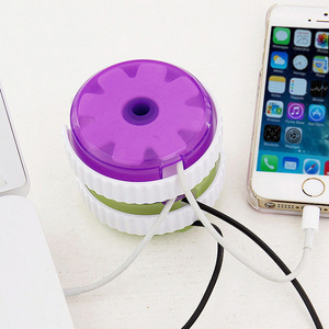 手机数据线理线器鼠标线充电线集线器 电线收纳缠线器耳机绕线器