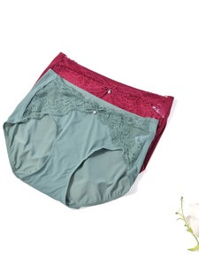 【列维斯蕾丝】安莉芳女士棉质底裆内裤舒适性感中腰三角裤E13591