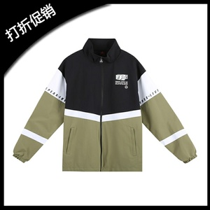 匹克运动夹克男2021春季新款休闲时尚字母薄外套梭织夹克f211191