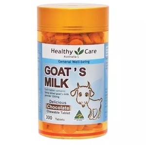 澳洲Healthy Care Goat‘s Milk纯山羊奶片300粒