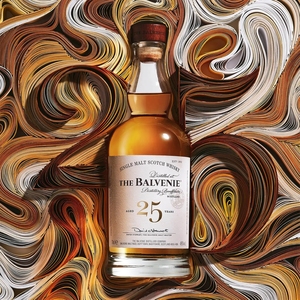 英国直邮uk版百富25年苏格兰单一麦芽威士忌 balvenie 洋酒 700ml