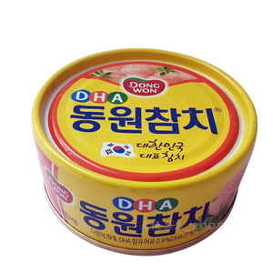 韩国进口东远dha儿童金枪鱼罐头150g宝宝即食鱼肉罐头拌饭用222