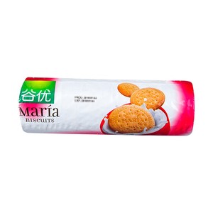 西班牙进口谷优消化饼饼干玛丽亚/玛利亚饼干200g烘焙木糠杯整箱