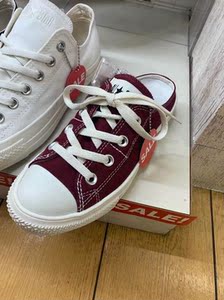包邮日本代购converse 匡威低帮踩脚帆布鞋x 31302052