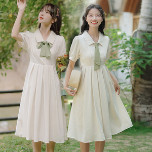 闺蜜款姐妹装裙子夏季