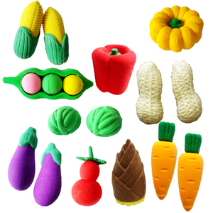 包邮橡皮 蔬菜造型橡皮擦 3D组装像皮擦 创意学生文具奖品