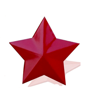 红五角星解放帽红帽徽65式帽子帽徽红五角星老军装65式老革命五星