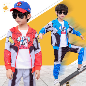 罗布奥特曼衣服儿童男孩