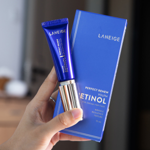 兰芝致美青春视黄醇眼霜15ml紧致淡化细纹黑眼圈a醇改善初老熬夜