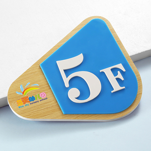 创意培训学校教室门牌幼儿园楼层指示牌定制楼梯数字号牌标识标牌