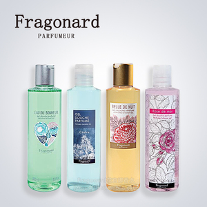法国fragonard花宫娜男女香水沐浴露250ml夜美人五月玫瑰钻石雪松
