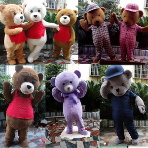 泰迪熊卡通人偶服装行走熊本熊定制玩偶活动促销道具布偶吉祥物
