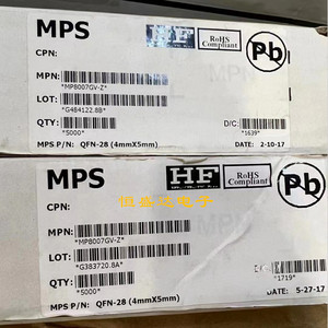 MP8007GV-Z  QFN28 芯源PMIC以太网供电PoE控制器电源管理芯片