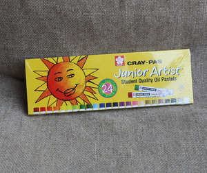 日本樱花牌24色 儿童蜡笔油画棒