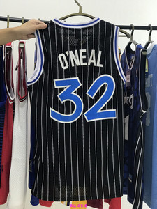 经典魔术队奥尼尔球衣复古32号刺绣湖人34号大鲨鱼篮球服背心男女