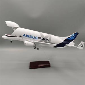 42cm仿真空客超级大白鲸运输机模型飞机摆件A330拼装礼品礼物男生