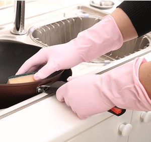 日本进口DUNLOP 邓禄普 洗碗手套 家务手套 洗衣手套 洗护手套