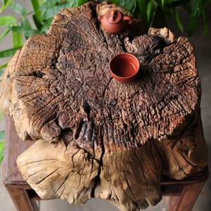 00383085584qq淘宝黑檀铜丝整块实木茶盘银杏小茶台小号家用干湿泡