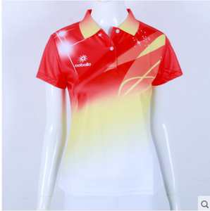 奥博隆2022款渐变色短袖太极柔力球队服运动服表演服