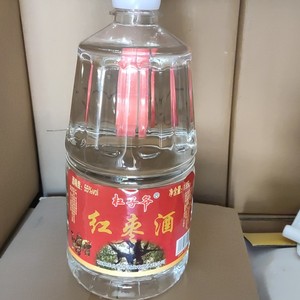 行唐特产台西井酒业枣木杠原浆酒红枣原浆酒杠子爷酒55度1.85升装