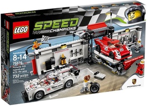 乐高LEGO 75874/75875/75876 超级赛车系列2016款儿童智力玩具