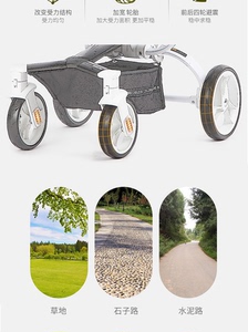 婴儿车推车可坐可躺简便折叠新生儿童伞车双向高景观宝宝手推车轻