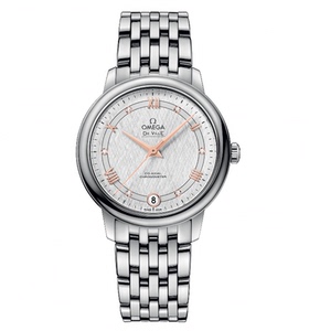 全球联保 欧米茄蝶飞机械女表424.10.33.20.52.001