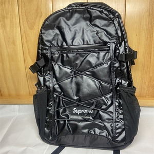 17fw supreme 43th backpack bag双肩包防水背包旅行包男女书包潮
