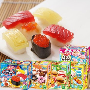日本进口 嘉娜宝DIY食玩自制手工糖果可食寿司甜甜圈儿童礼物玩具