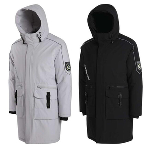 匹克男装PEAK正品 潮流系列 梭织外套 舒适保暖 中长棉衣F504671