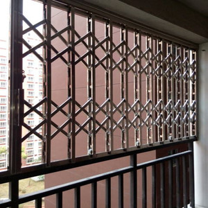 阳台拉闸门 不锈钢防盗门 推拉窗 商铺门 收缩门 折叠门铝合金门