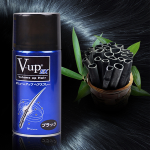 日本 v-up ex 纯植物密发增发纤维粉喷雾遮发际线粉头发增密纤维