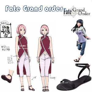 包邮火影忍者博人传春野樱小樱凉鞋动漫cosplay新剧场版纲手