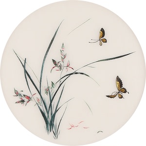 苏绣刺绣手工diy套件自绣材料包初学入门针迹苏州兰花图案