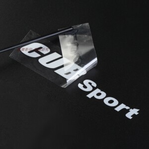 定制不干胶刻字标签uv金属分离转印贴门牌号logo标牌透明贴纸定做