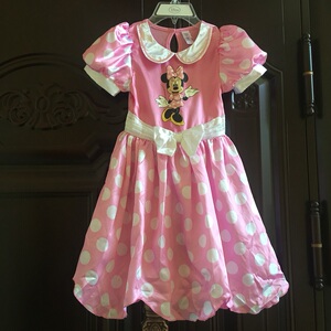 00huangjinchan520淘宝迪士尼米老鼠儿童网纱卡通裙子米奇童装米妮