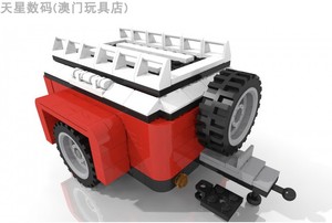 乐高moc拖车