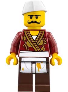 全新 乐高lego 幻影忍者 人仔 njo333 厨师 忍者城 70620