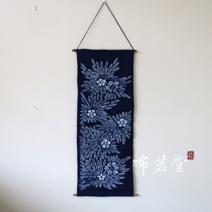 壁挂布扎染