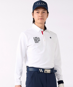 日本Le Coq公鸡高尔夫男装23秋冬乐卡克长袖POLO衫T恤男QGMWJB00