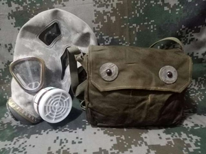 69式防毒面具防沙尘喷漆防尘面罩收藏品